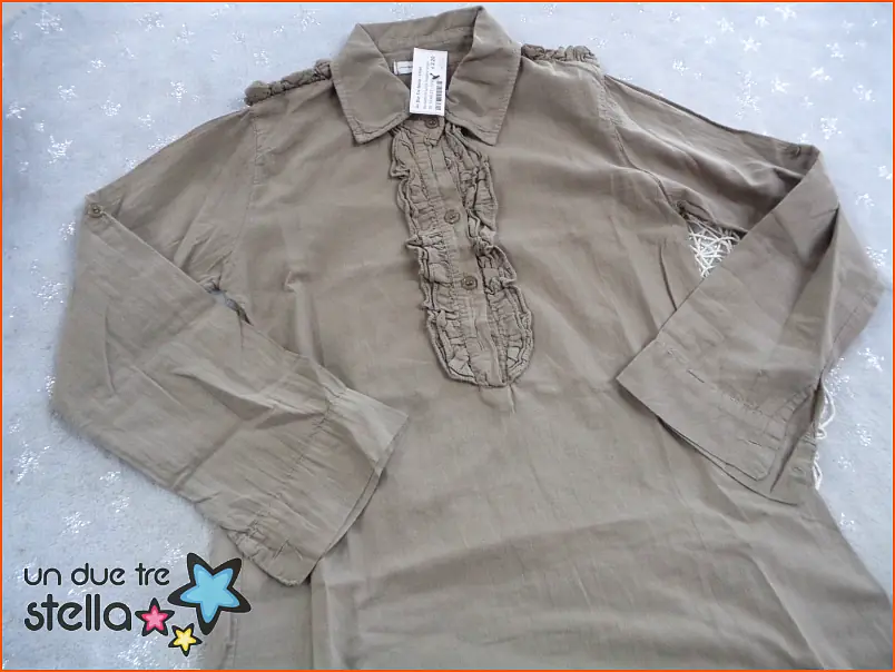 10366/23 - 8a camicia lunga leggera grigio