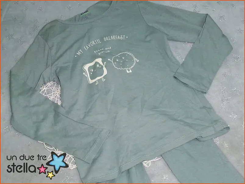 11996/23 - 8a pigiama verde KIABI