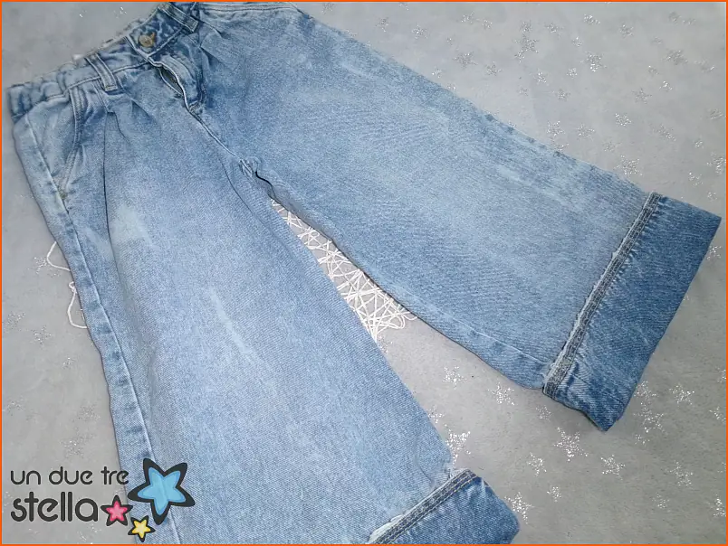 12317/23 - 6/7a jeans larghi sbiaditi OVS