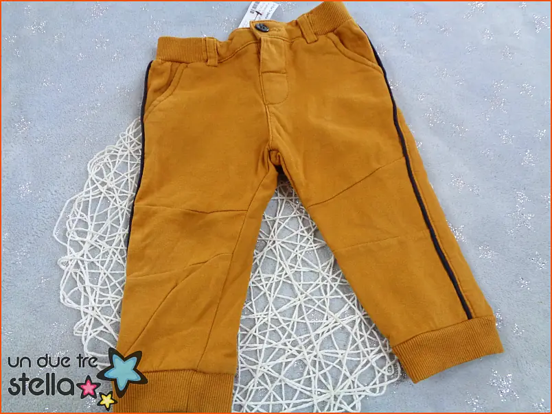 9017/23 - 12m pantaloni tuta giallo IDEXE