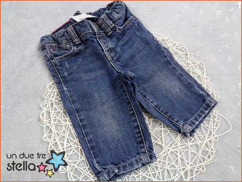 9377/23 - 6/9m jeans scuri TOMMYHILFIGHER TH