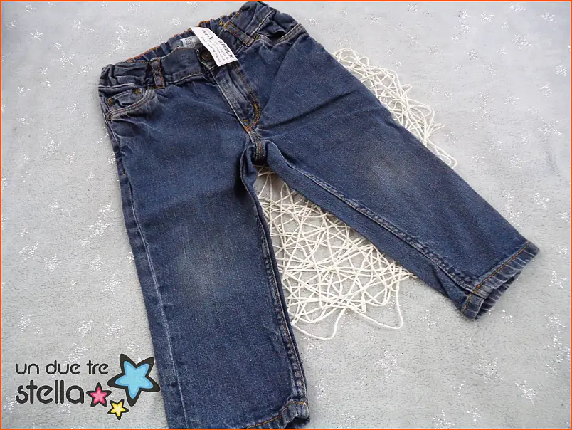 9537/23 - 9/12m jeans scuri HeM