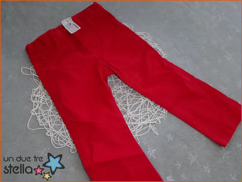 1334/24 - 18m pantaloni rosso BRUMS