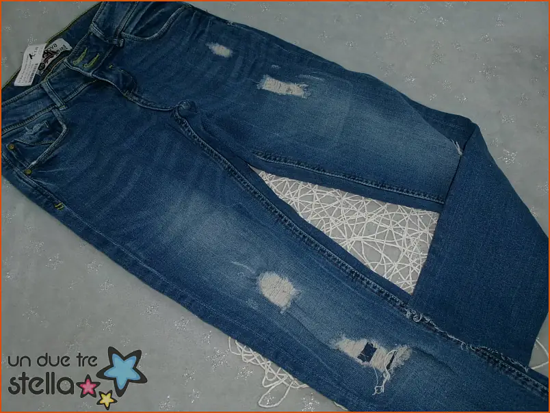 1752/24 - Tg.XS 12a circa jeans strappi 