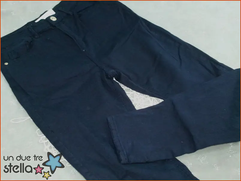 2323/24 - Tg.38 pantaloni blu STRADIVARIUS