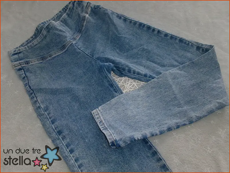 2869/24 - 12/13a jeans chiari elasticizzati