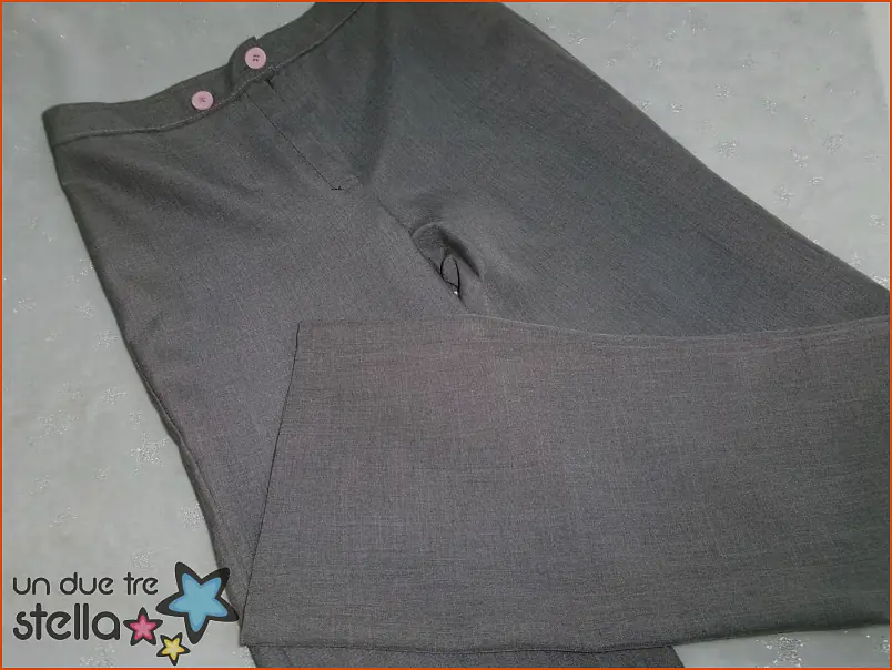 3221/24 - Tg.42 pantaloni leggeri grigio