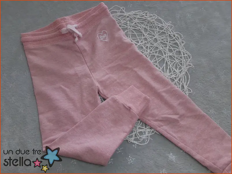 3696/24 - 4/5a pantaloni tuta rosa 
