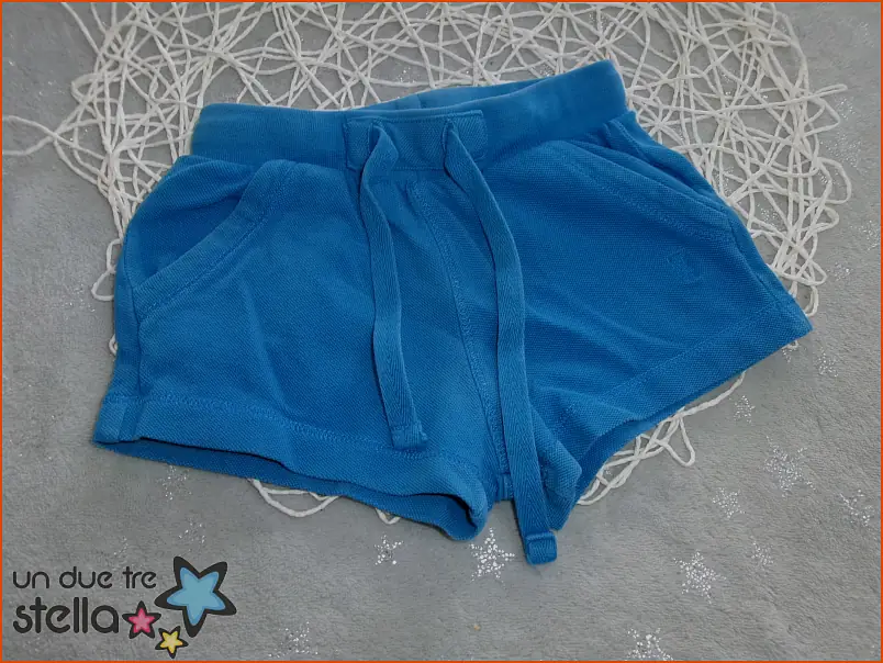 3776/24 - 3/6m pantaloncini blu