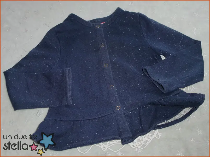 3826/24 - 6/7a giacca blu argento OKAIDI