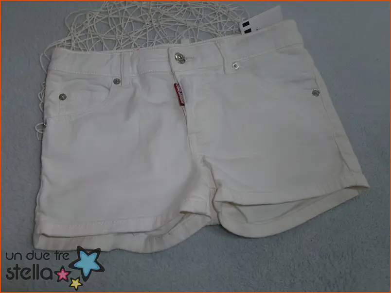 4016/24 - 12a jeans corti bianchi DSQUARED2