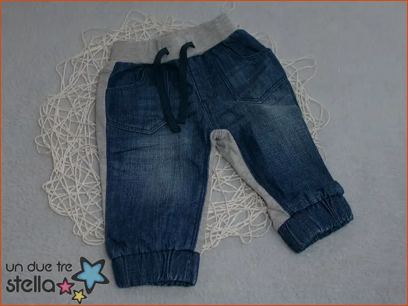 4129/24 - 0/3m pantaloni tuta jeans ORMAR