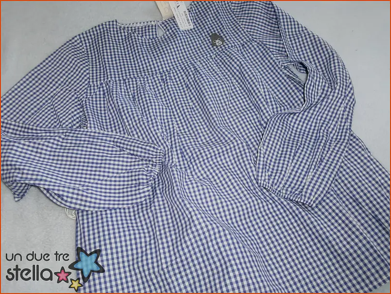 4415/24 - 12a camicia quadretti blu DOUDOU