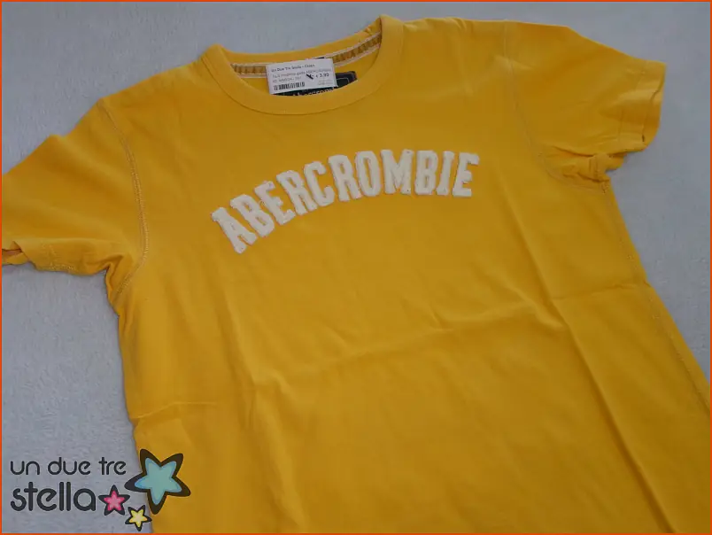4499/24 - Tg.S maglietta gialla ABERCROMBIE