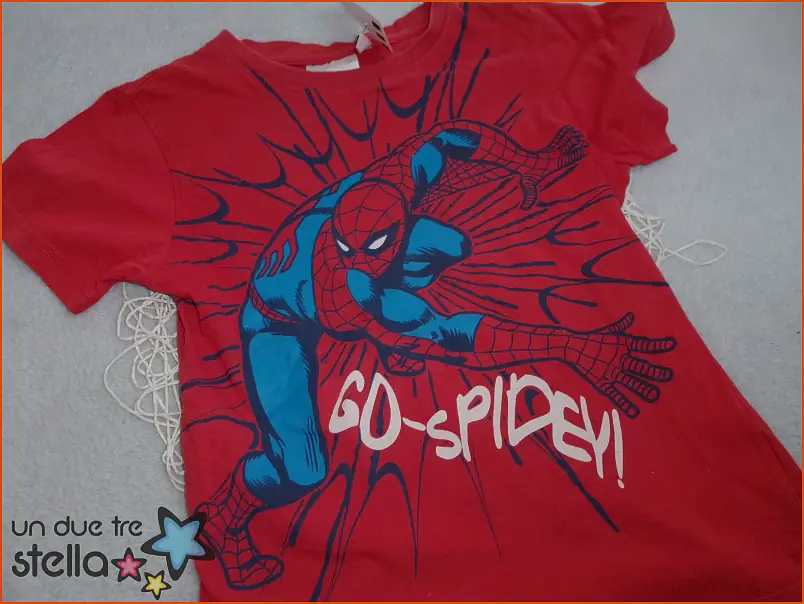 4687/24 - 6a maglietta rosso SPIDERMAN