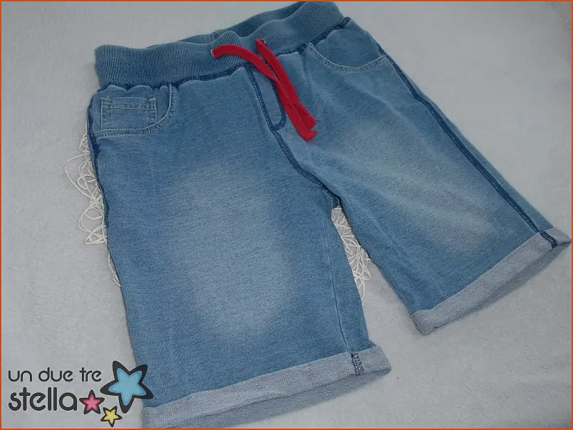4930/24 - 11/12a bermuda jeans morbidi