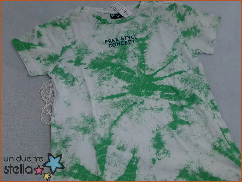 4996/24 - 12a maglietta bianco verde BRUMS