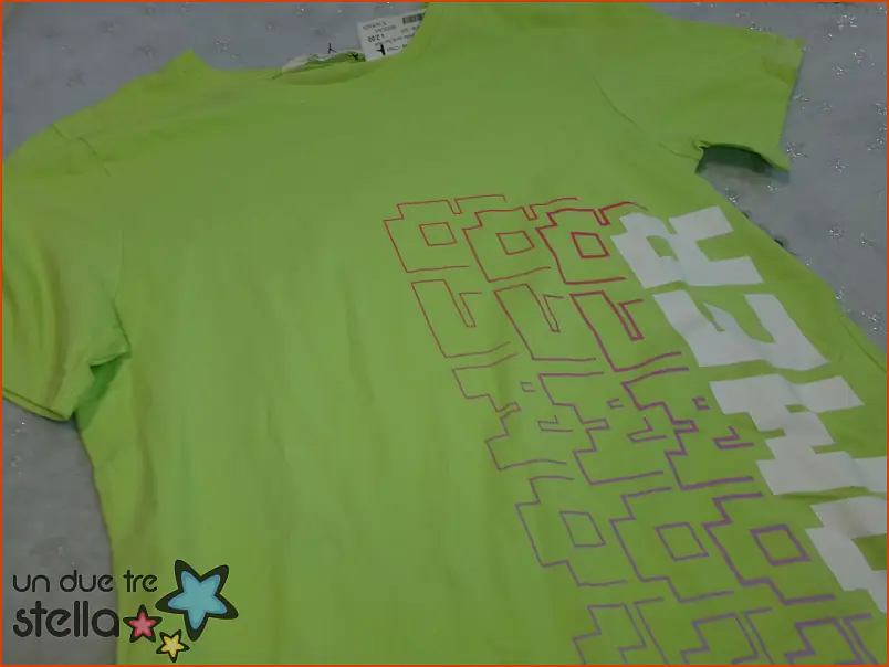 5454/26 - 13/14a maglietta verde fluo HeM