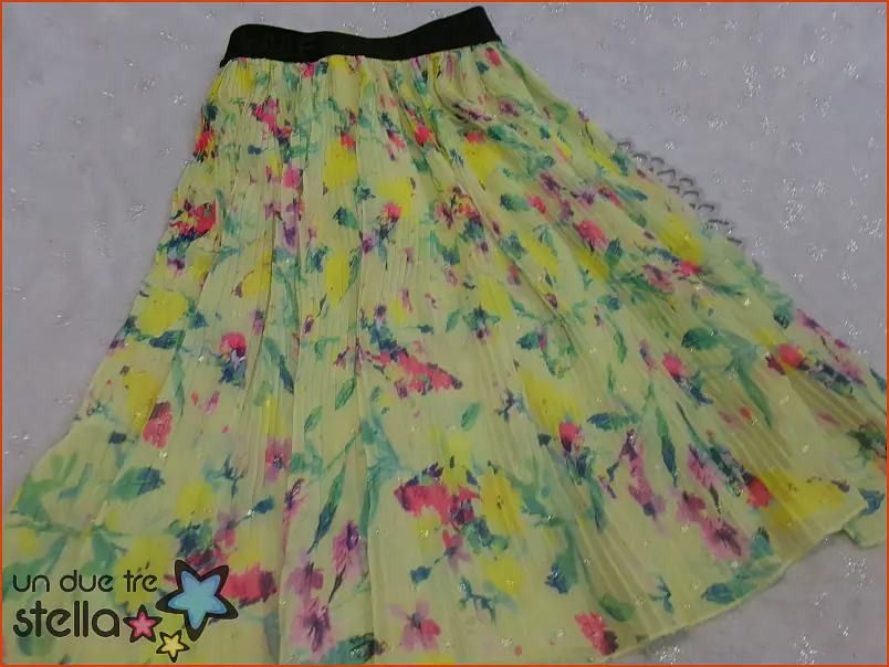 5495/26 - 6a gonna giallo fluo fiori MARC ELLIS