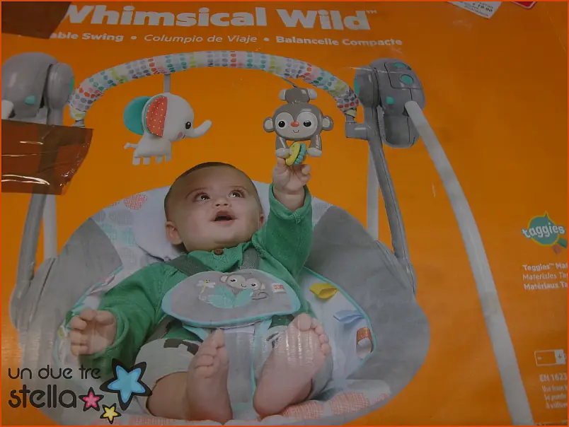 5509/26 - Sdraietta vibrazione BRIGHTeSTAR con arco giochi