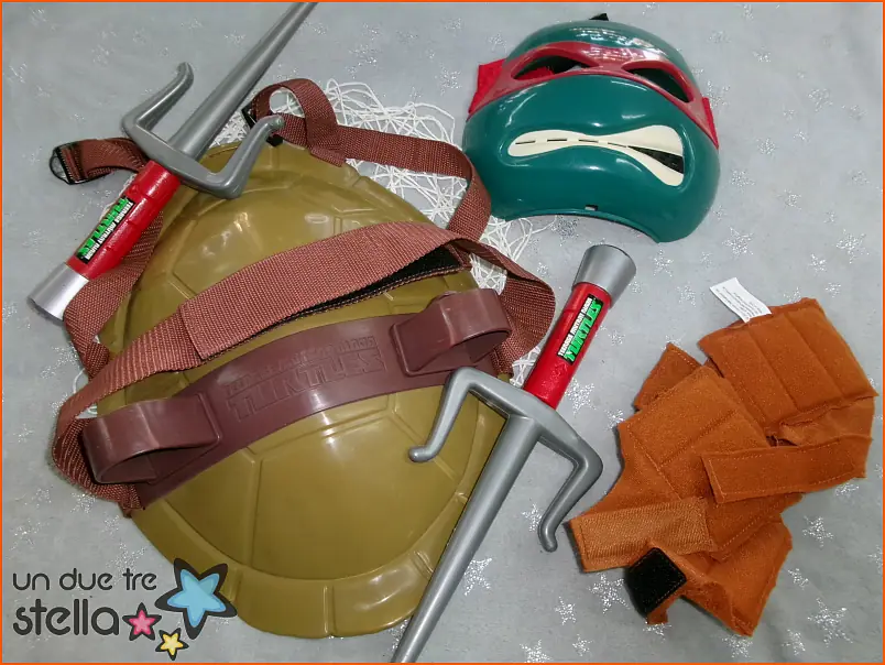 CARNEVALE accessori tartarughe ninja - Un due tre Stella - Mercatino  dell'usato per bambini