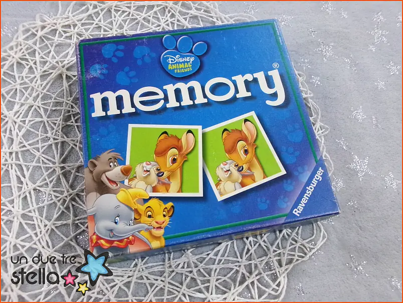 11171/23 - Memory 36 coppie 72 carte DISNEY