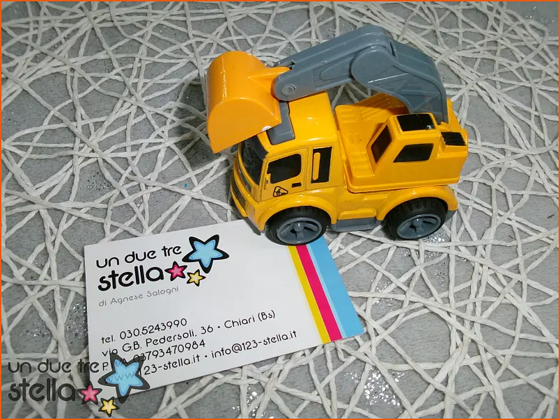 14165/23 - Camion giallo con benna 9cm