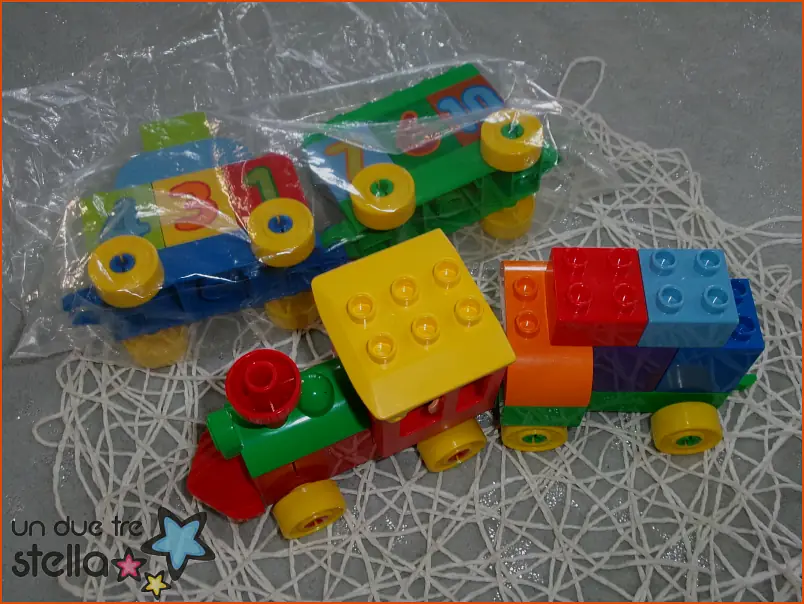 2945/24 - LEGO DUPLO - Treno dei numeri - non completo