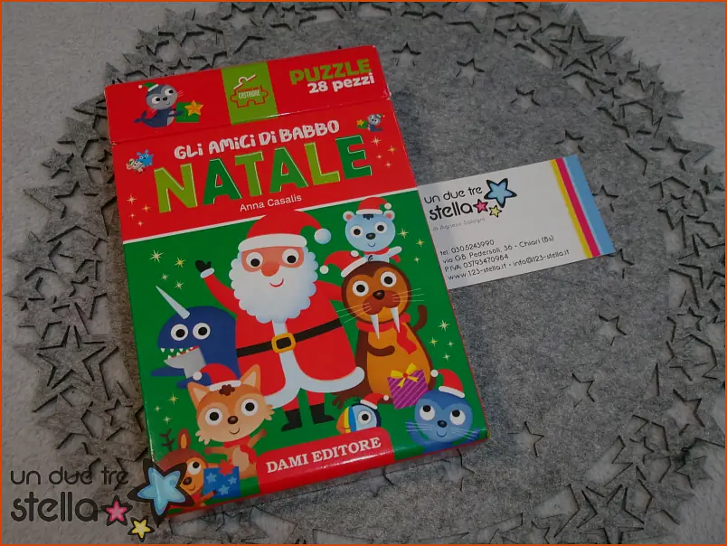 9815/25 - 28pz puzzle + libro NATALE