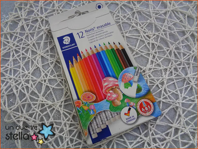 12 matite colorate cancellabili STAEDLER NUOVO! - Un due tre