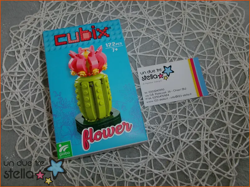 3264/24 - Cactus 122pz CUBIX costruzioni compatibili NUOVO!