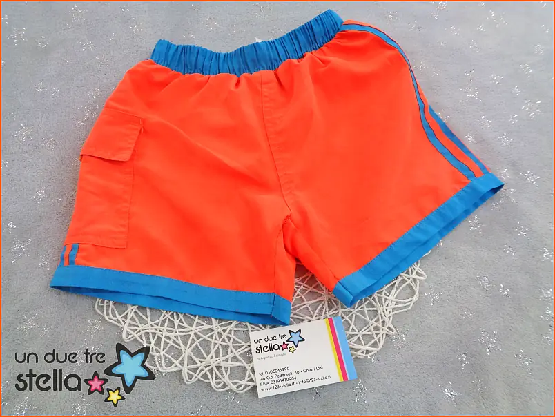7391/23 - 6a costume boxer arancio fluo