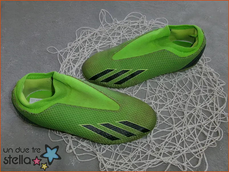 3935/24 - 36.5 scarpe calcio verde fluo ADIDAS