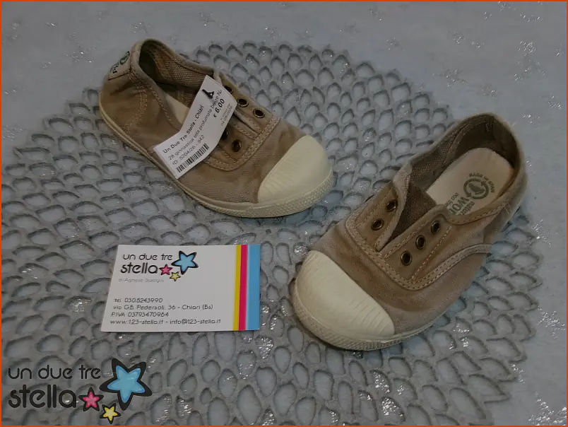 5204/26 - 28 ginnastica tela profumate beige NATURAL WORLD