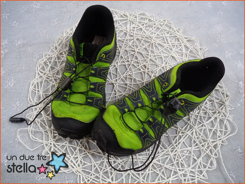 9493/23 - 31 scarpe trekking grigio verde SALOMON