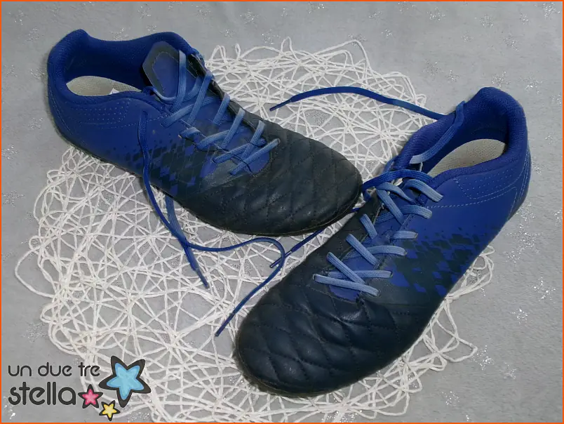 44/24 - 40 scarpe calcio/calcetto blu KIPSTA