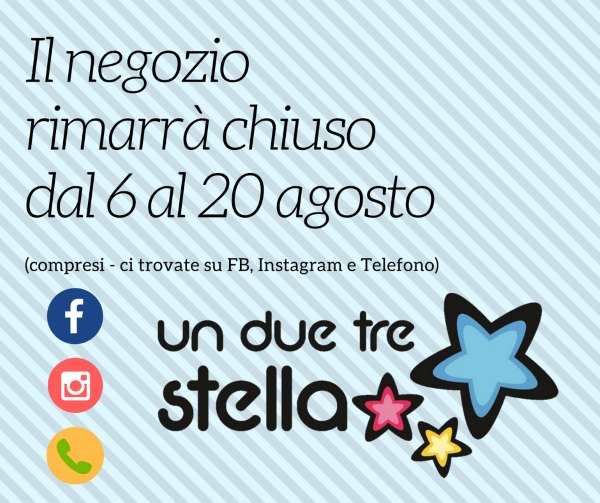 mercatino usato chiusura estiva