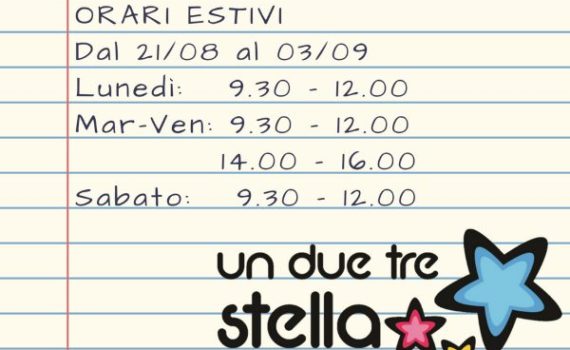 orari estivi 2018 - mercatino usato chiari